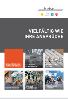 Firma Heise aus Dassel-Lüthorst. Ihr kompetenter Ansprechpartner für Kälte- und Klimatechnik, Informationstechnik, Telefonanlagen, Elektrotechnik, Elektroinstallationen, Tiertechnik, Stalltechnik, Erneuerbare Energien, Solaranlagen, Solarstrom, Solarspeicher und Wärmepumpen